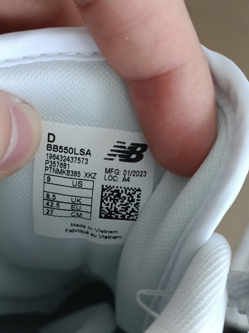 New Balance 550 номер 42.5 код 25А