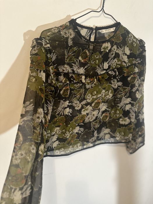 Блуза Zara с флорални мотиви