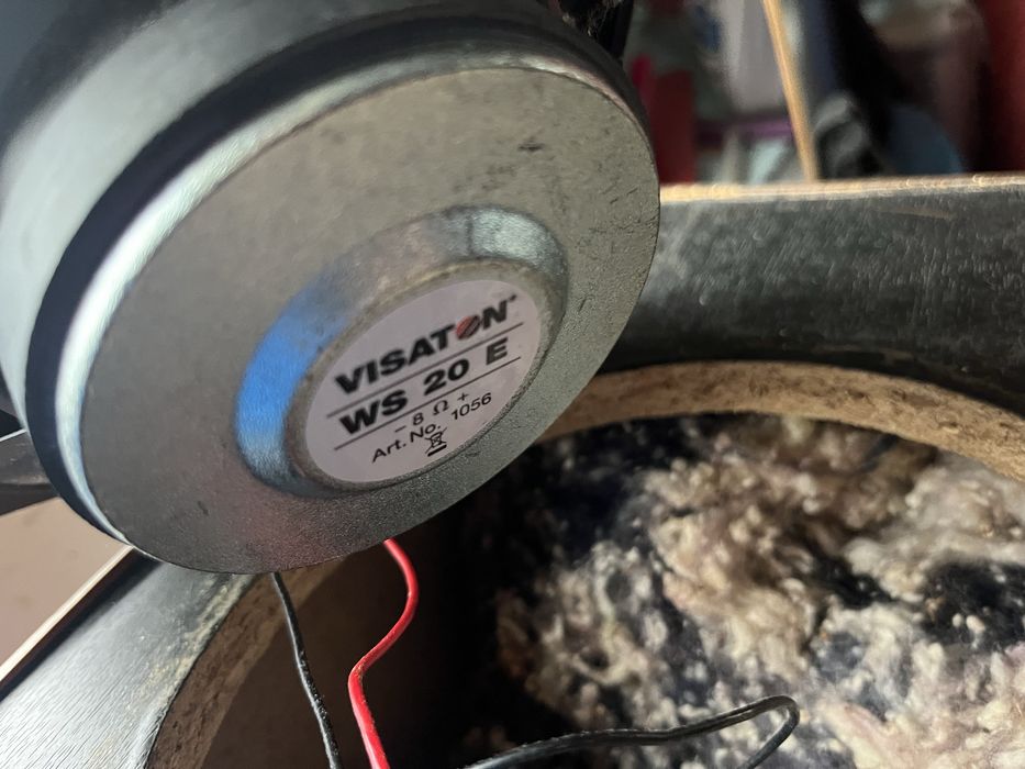 Set boxe cu difuzoare VISATON WS 20 E – 8 Ohm full-range/bass-midrange