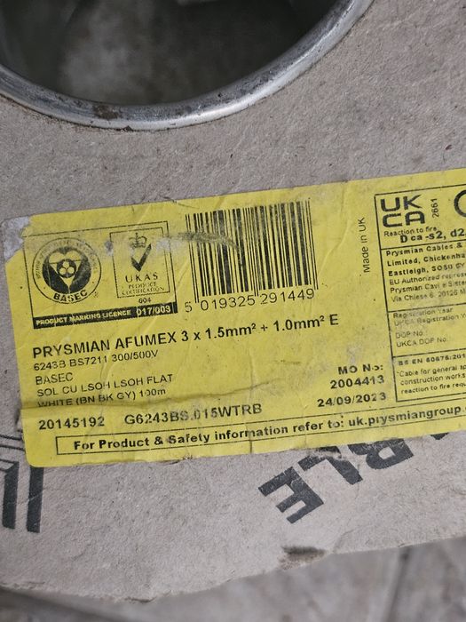 Cablu electric tip panglica cu cap plat si lițat