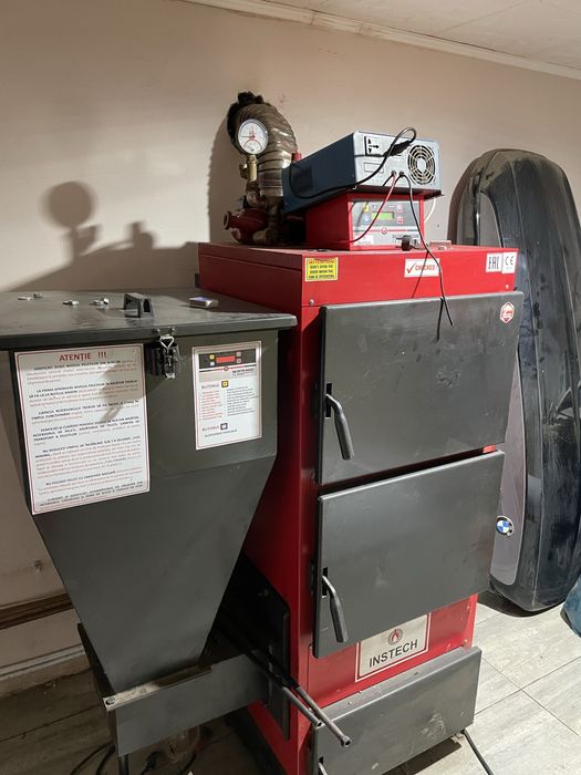 Cazan pe peleti Instech