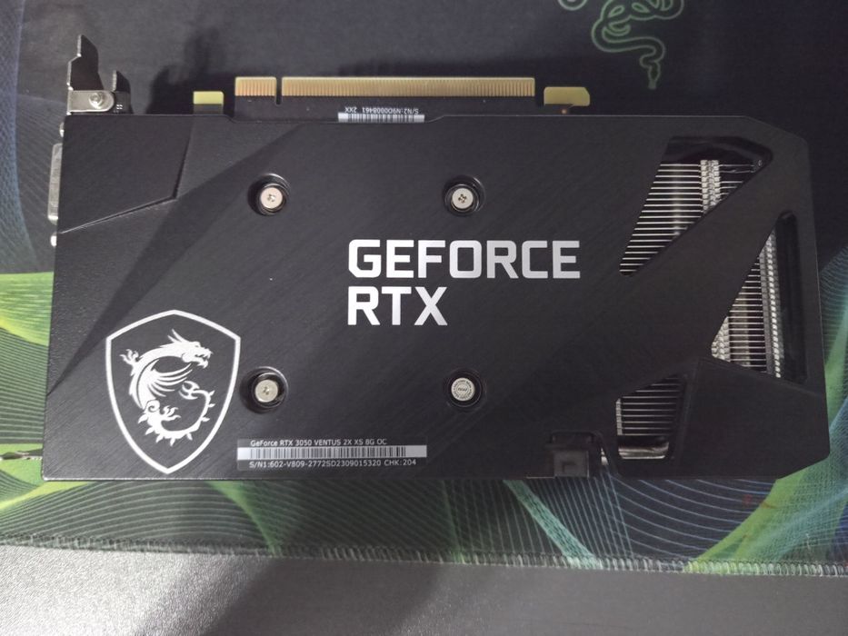Видеокарта MSI RTX 3050 ventus 8gb
