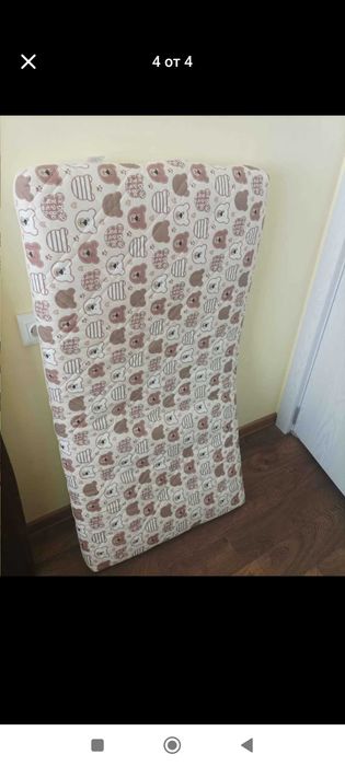 Кошарка Chipolino на две нива с два дюшека