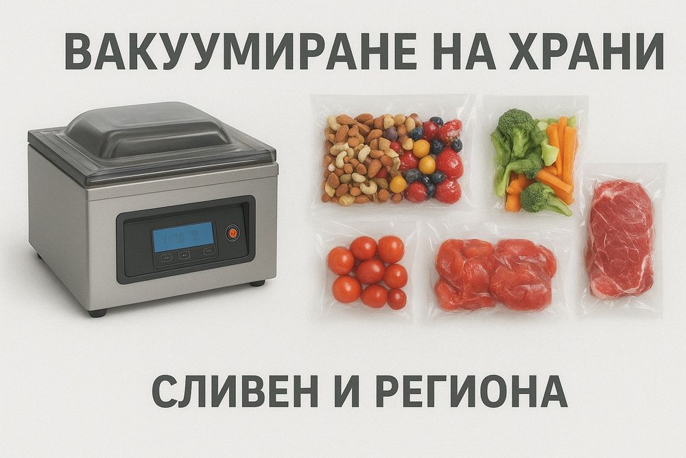 Вакуумираме на храна