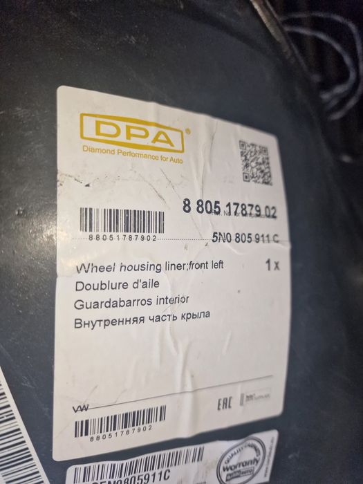 Carenaj stanga fata tiguan 2007-2015