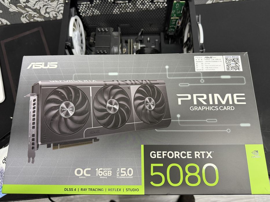 Видеокарта ASUS GeForce RTX 5080 PRIME OC Edition