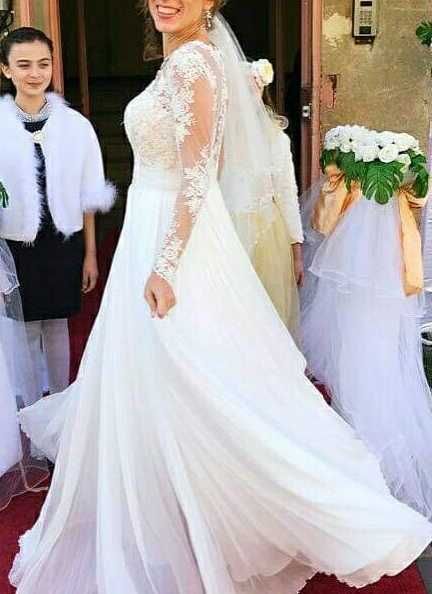 Rochie mireasa A-line marca White Lady marime 36-38