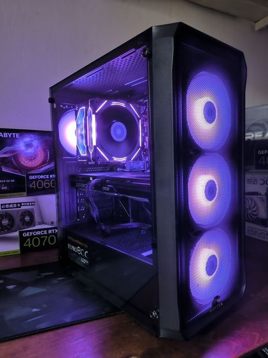 Игровой ПК, AMD Ryzen 5 7500F до 5.00GHz, MSI RTX4060Ti 8Гб, Nvme 1Tb