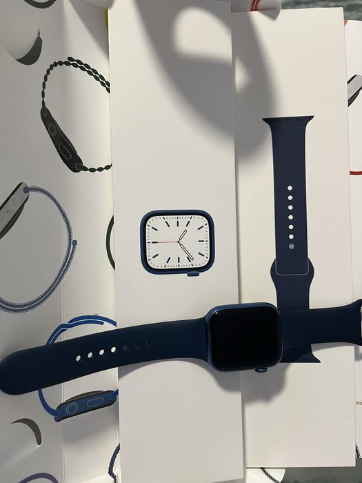Apple Watch 7 Blue 46 mm
