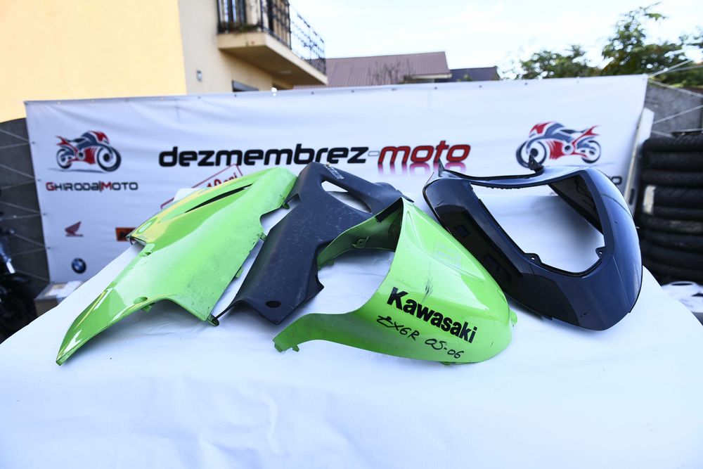 Carene rezervor codita burta Kawasaki ZX6R 636 2005 2006 carena  piese