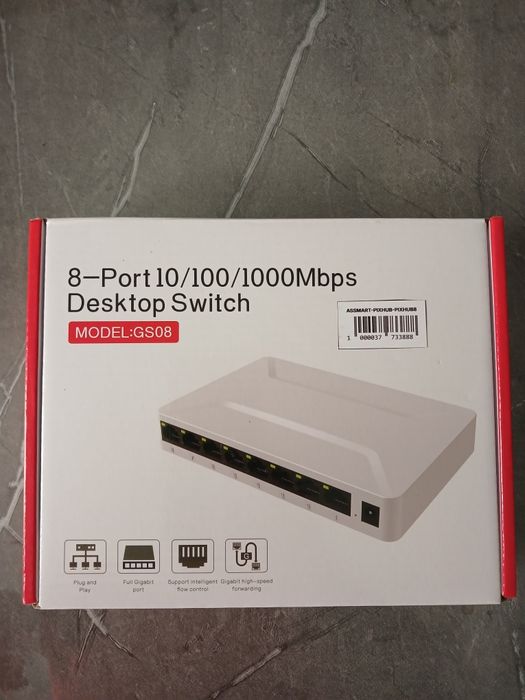 8 -Port 10/100/1000Mbps Desktop Switch