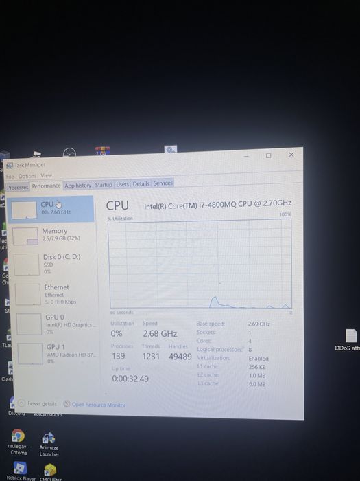 Laptop light-medium gaming