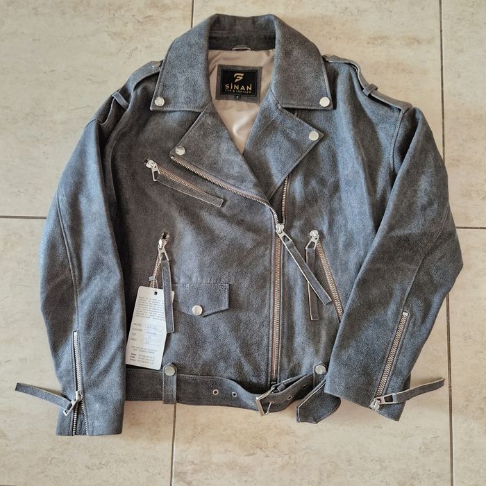 Geci de piele naturala vintage