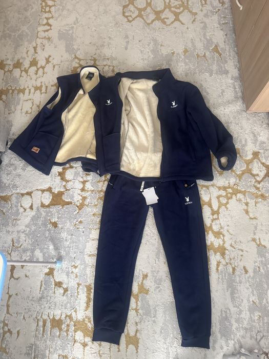 Костюм синий мужской на зиму