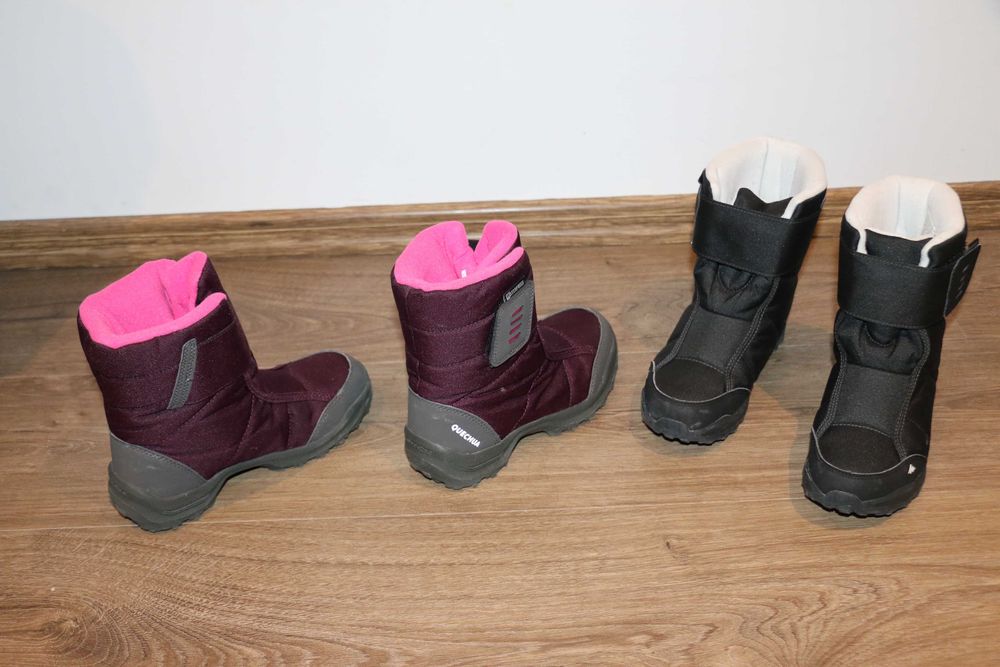Cizme copii pentru iarna Quechua Waterproof marimea 32