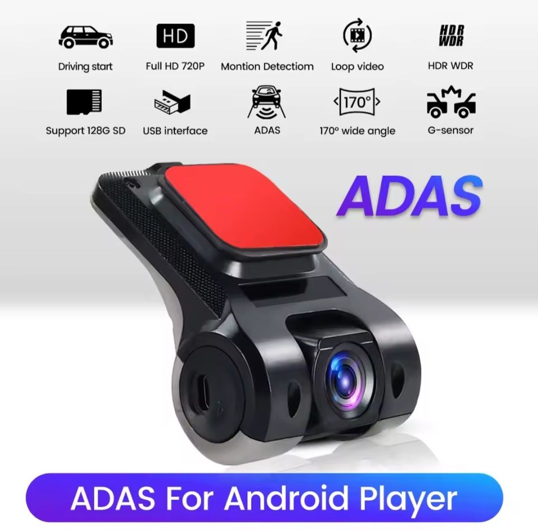 Camera Auto DVR pentru navigatie 170° Android / USB / Inregistrare tra