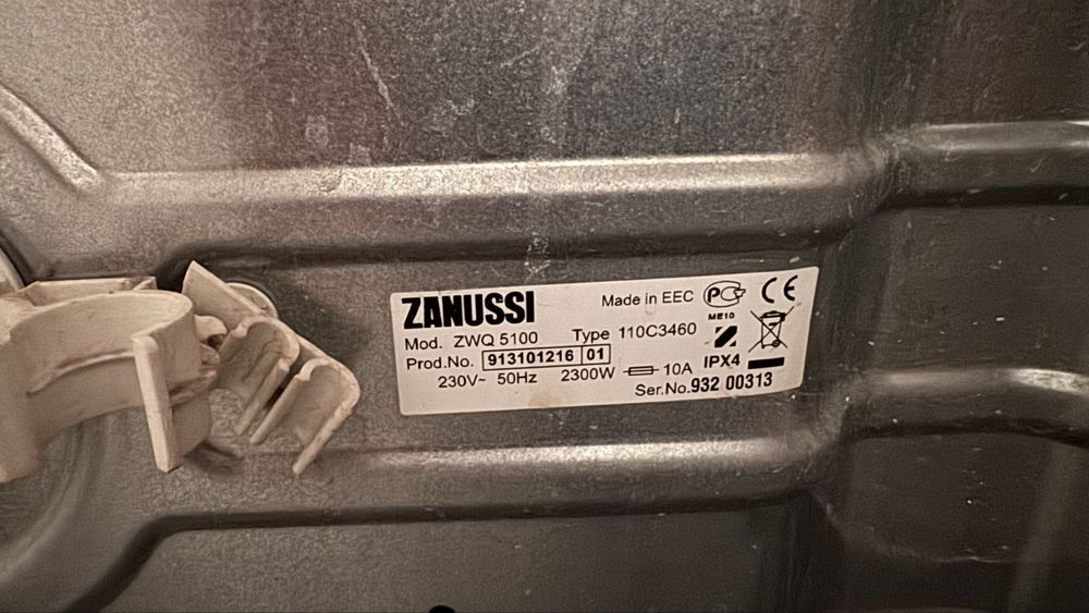 Пералня Zanussi ZWQ 5100 - 5.5 кг, 1000 об/мин, клас А