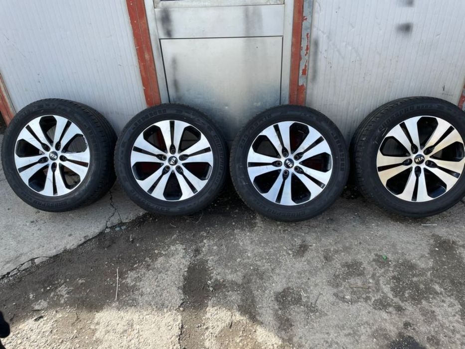 Set jante cu cauciucuri vara KIA SPORTAGE an 2011-2016 dimensiune 235/55R18