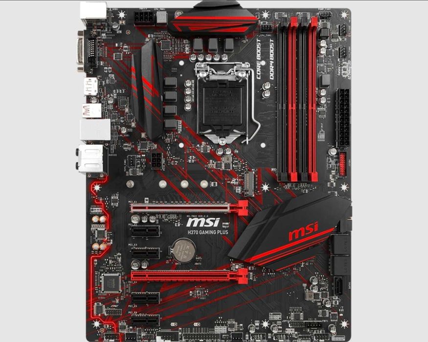 Дънна платка MSI H370 GAMING Plus