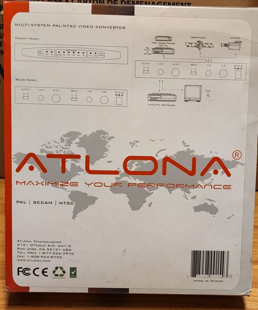 Convertor video ATLONA CDM-660  PAL - NTSC sau NTSC - PAL