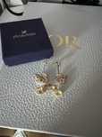Обеци Swarovski Swan