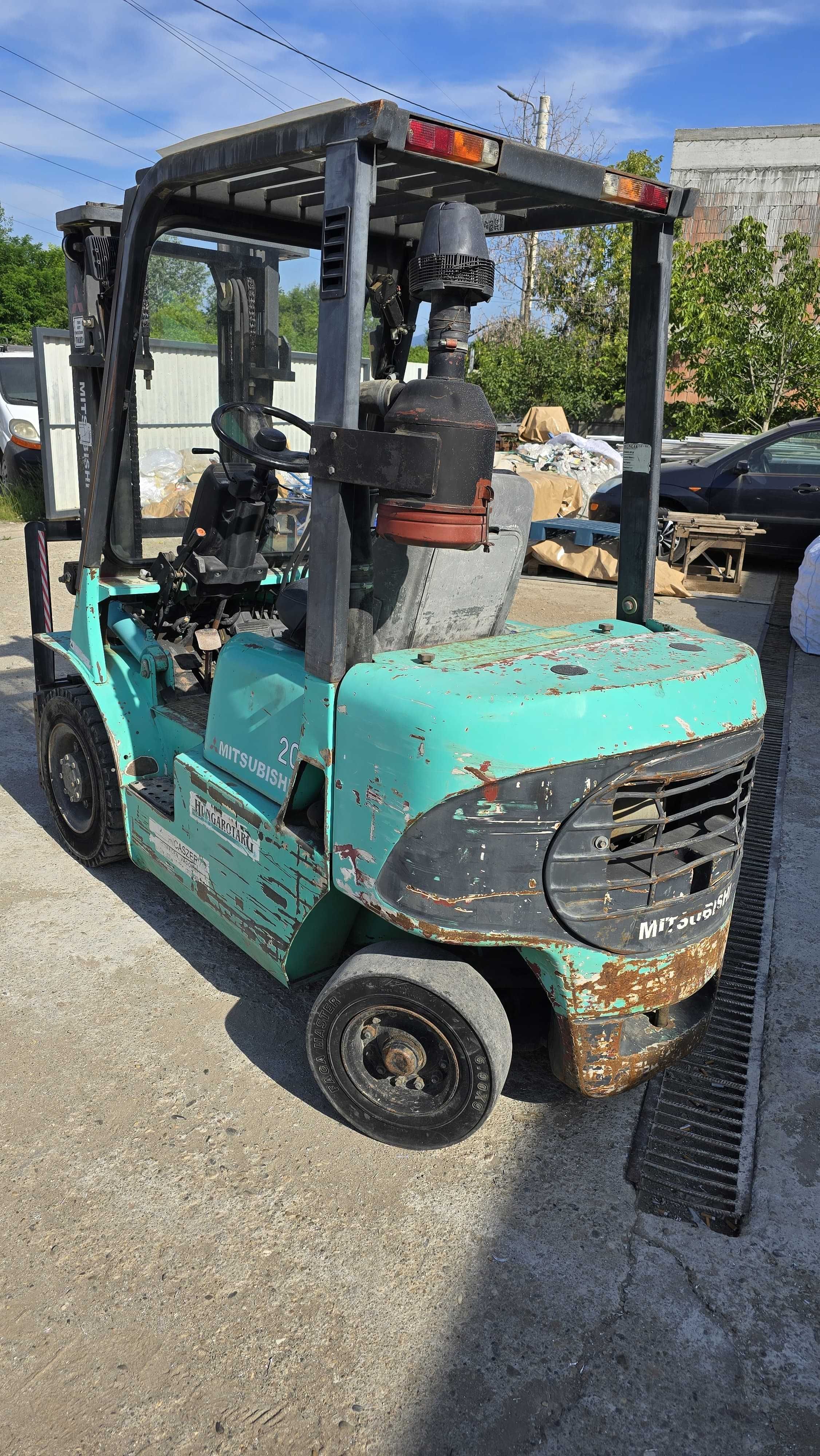 Stivuitor Mitsubishi FD20TA, 2 tone, motor diesel, an 2007