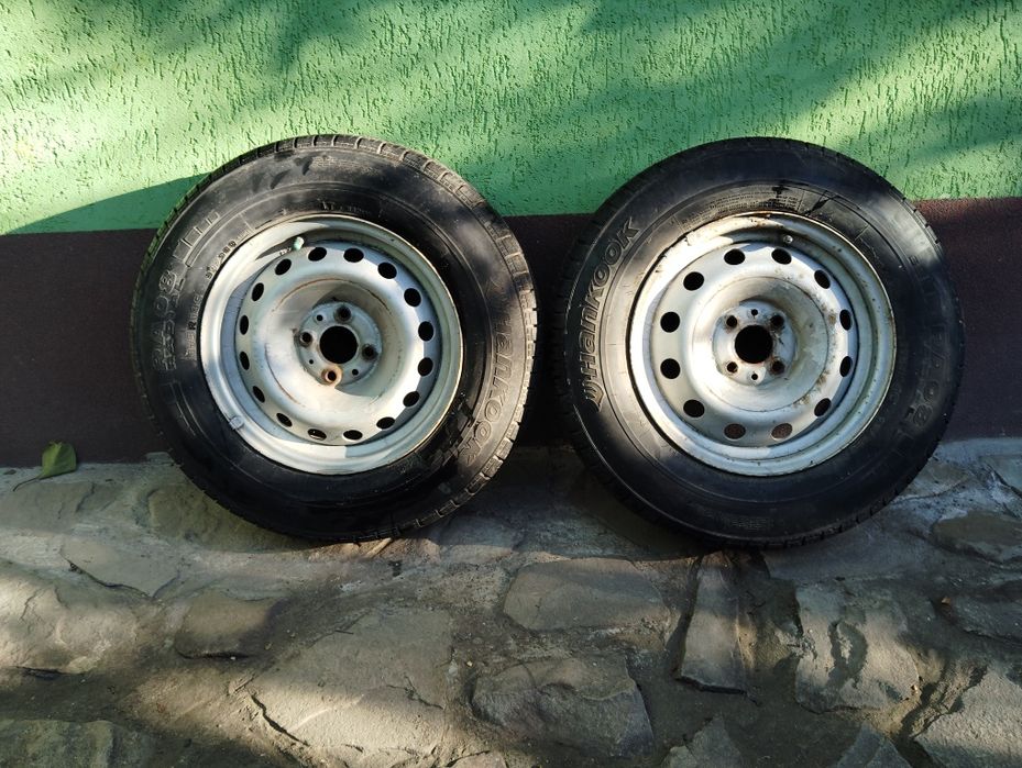 Vând 2 cauciucuri 175/R14 c Fiat Doblo Cargo