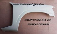 Aripa Nissan Patrol Y61 GU4 - Fabricat din FIBRA - Stanga / Dreapta