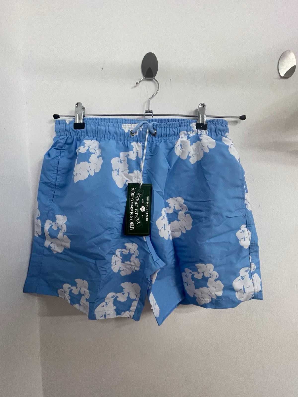 Нова колекция 2025! Мъжки бански Denim Tears, Valentino