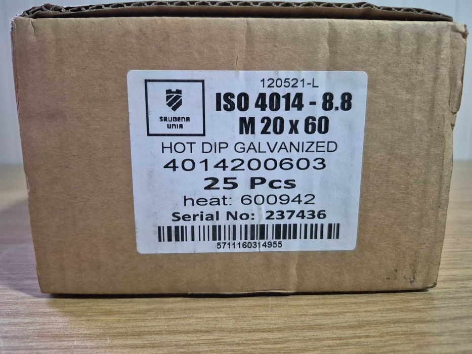 Bolt, surub m20x60