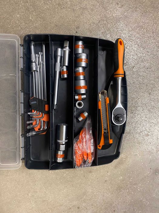 Гедоре 15 части 3/8" 10-24mm CR-V GD+Шестограми