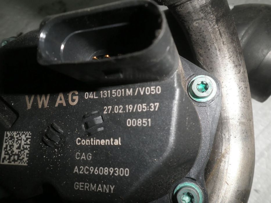 Racitor gaze + EGR VW Passat B8, Golf 7, Audi A3 8V, Seat Leon, 1.6 2.0 TDI 04L131512BR 04L131501M