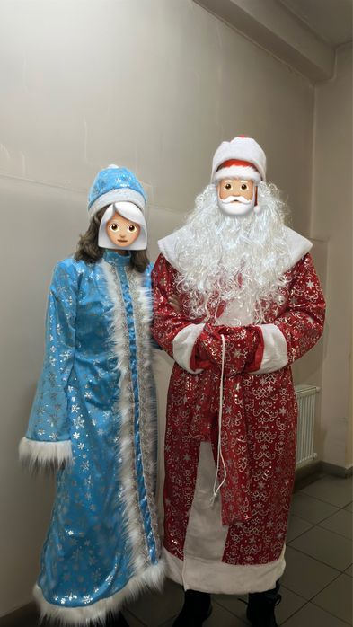 Прокат костюмов Деда Мороза и Снегурочки