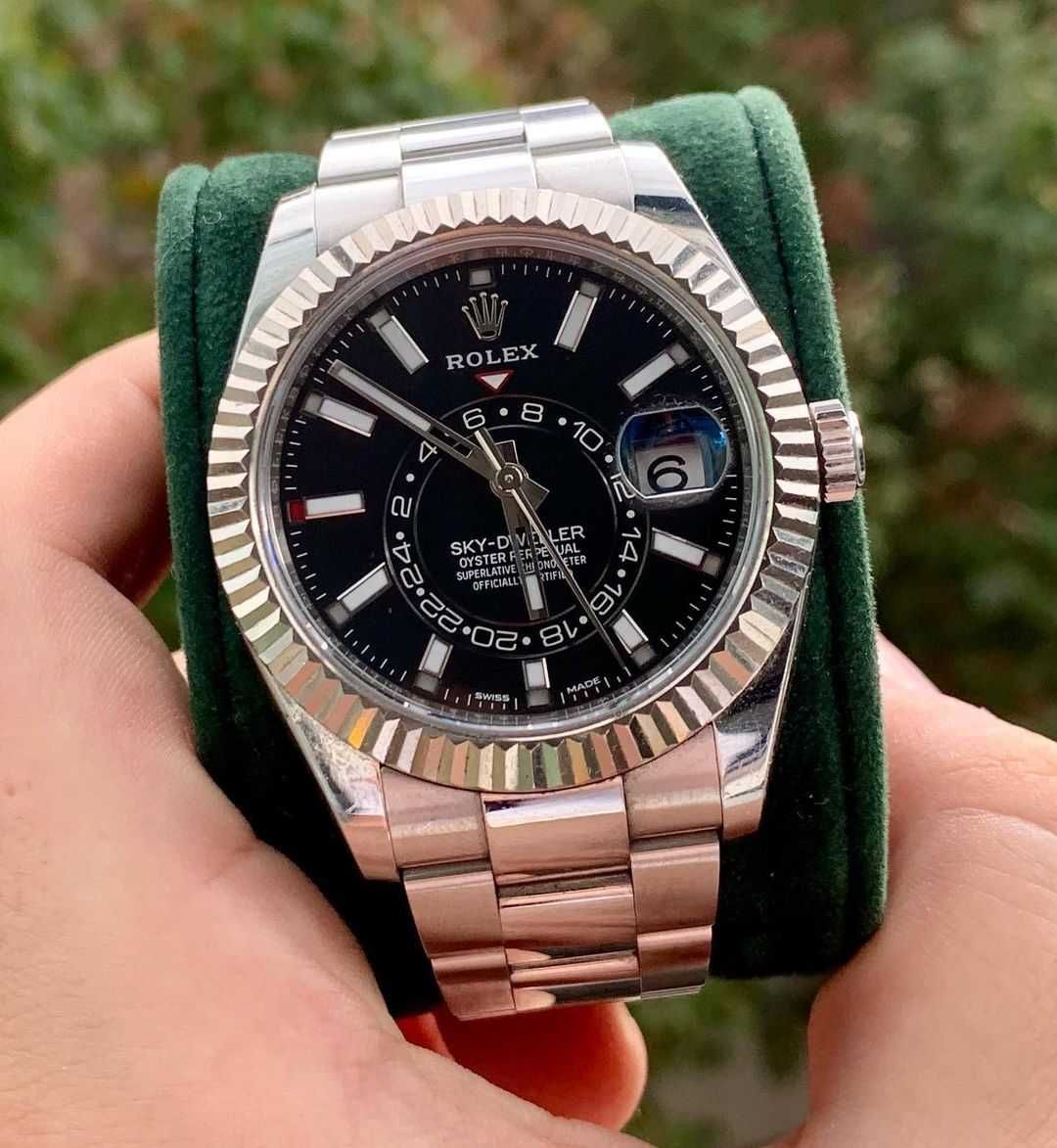 Часовници Rolex Sky-Dweller сребро