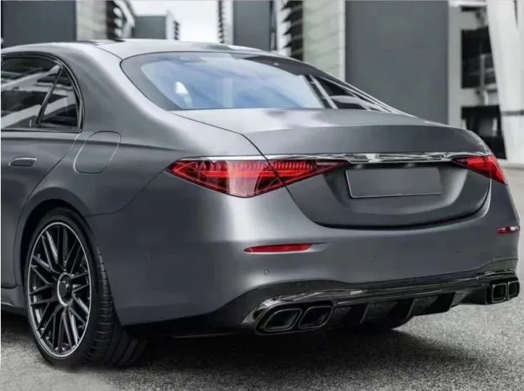 Difuzor Bara Spate MERCEDES S Class W223 Cu Ornament Tobe Model AMG 2021+