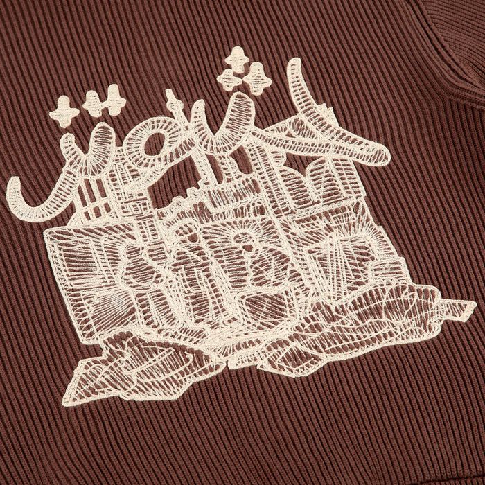 derschutze brown zip up hoodie кафяво худи