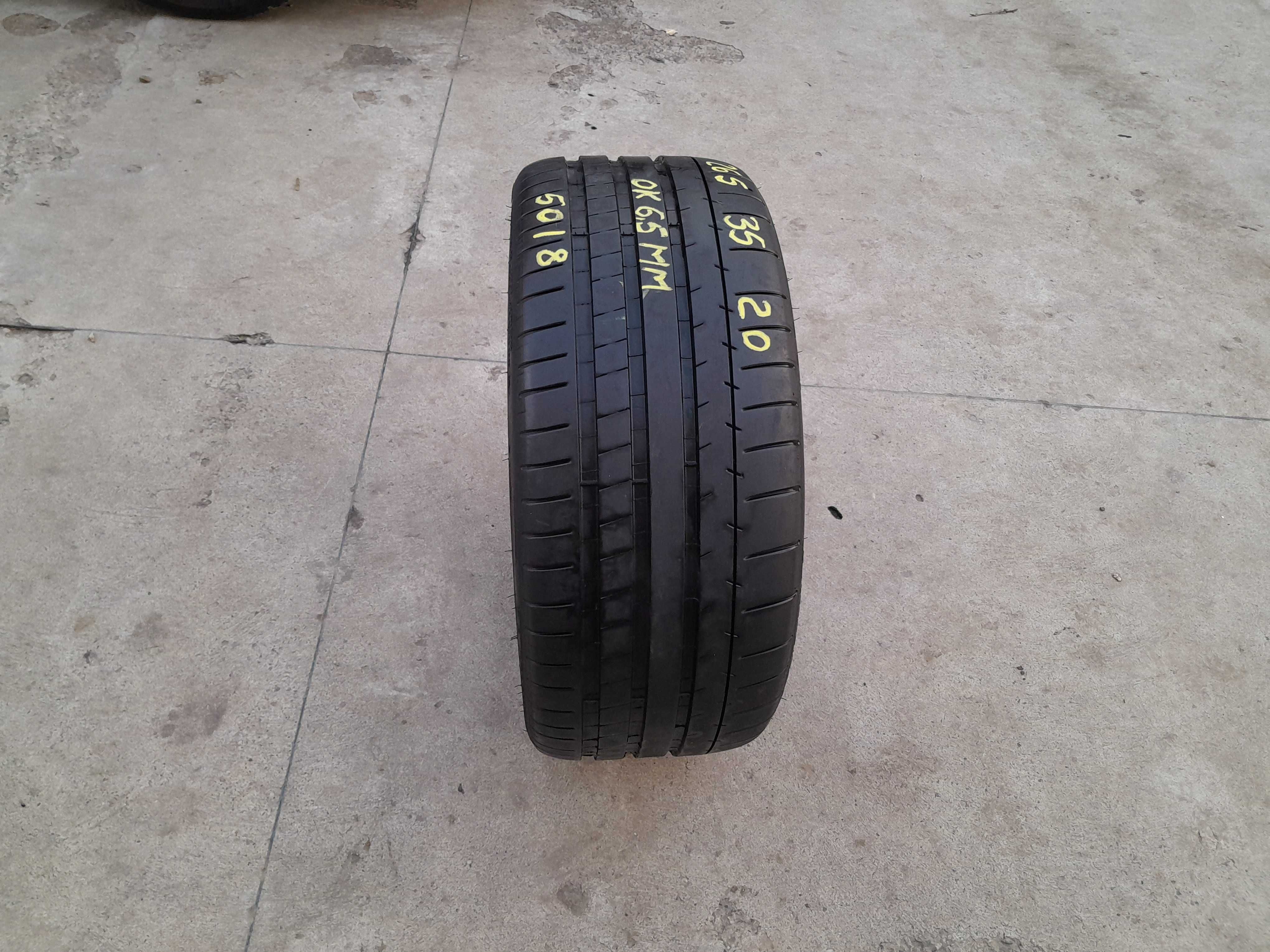 O anvelopa de vara 265 35 20 michelin super sport profil 6,5 mm