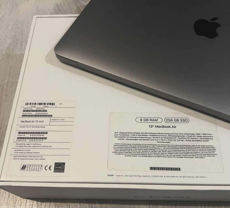 Laptop Apple MacBook Air 13 256GB