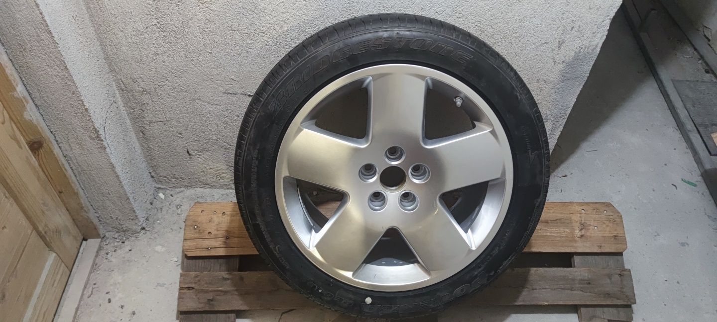 Лята джанта с гума - неупотребявани 8.5Jx18 H2 ET45
