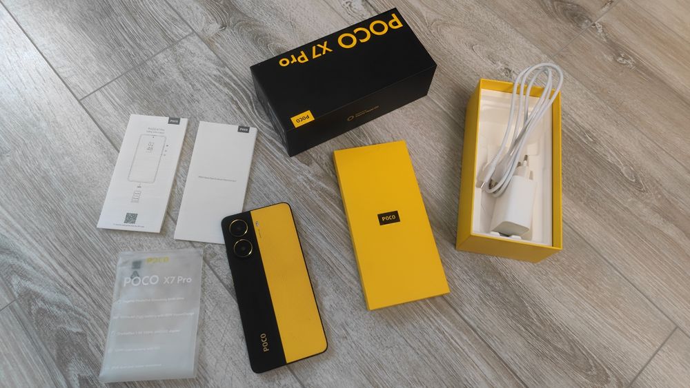 Poco X7 pro 5G версия вышел 2025г мощный аккумулятор игровой Процессор