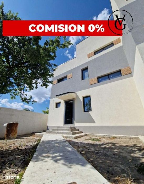 Vila Moderna - Ovidiu - Vedere catre lac (constructie 2025)