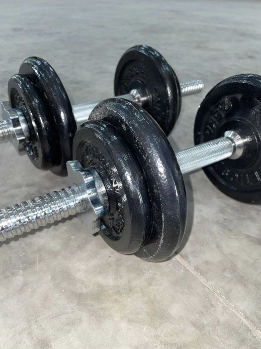 Set 20 kg gantere Gyronetics ( 2x10kg )
