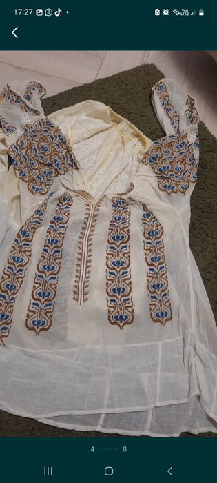 Fote din catifea cu paiete și margele