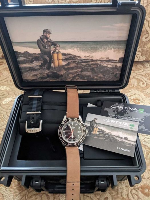 Швейцарские часы Certina оригинал