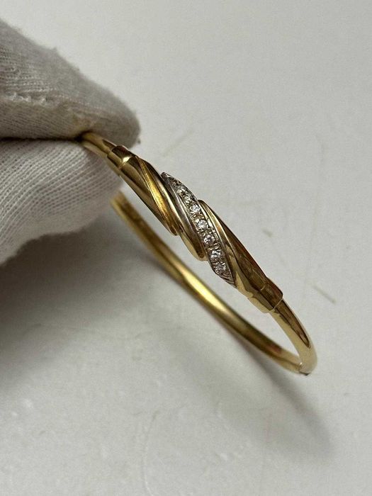 BRATARA AUR 14K - Model Bangle - Grecia - 8.6g. - 375lei/gr. !