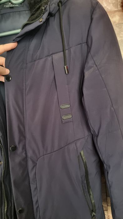 Мужской Куртка Почти новий очень тёплый тёмный синий цвет 
Юнусобод 17