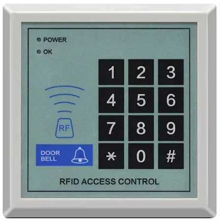 Set sistem control acces cartela si parola RFID MJ006