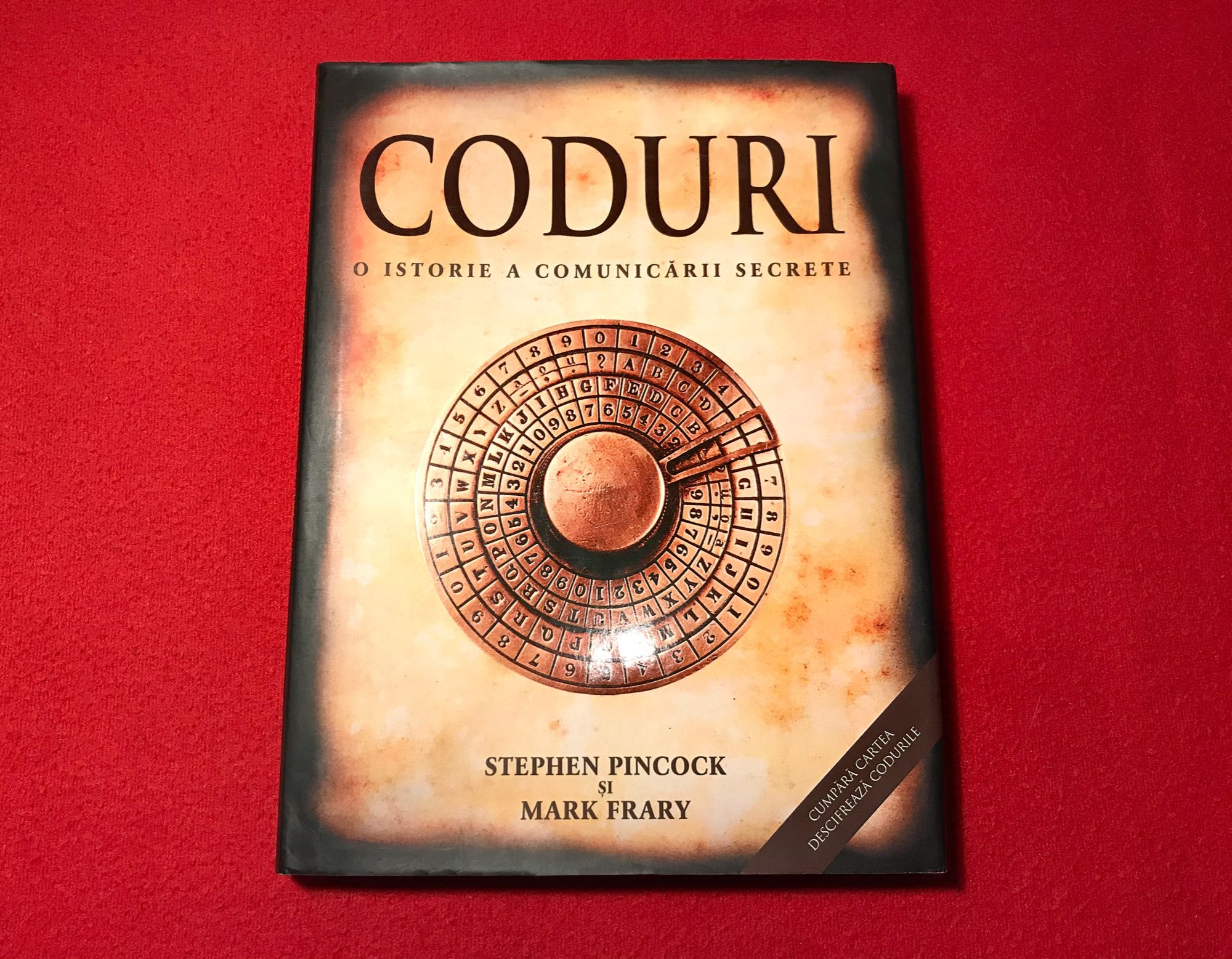 CODURI: O istorie a comunicarii secrete, Istorie, Stephen Pincock, Rao