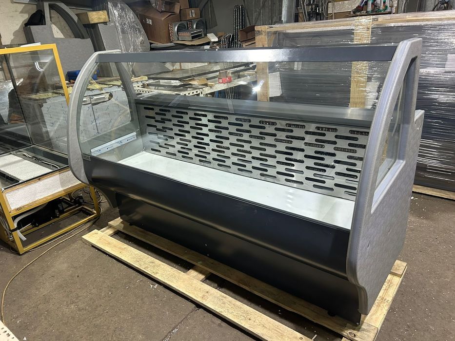 Морозильная холодильная витрина витринный холодильник магазина