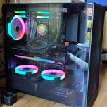 PC RTX 3070 Ti ROG STRIX + i7, 64GB RAM, AIO RGB + CADOU cooler LCD